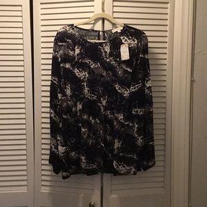 Weekend Suzanne Betro Abstract Print Blouse szXL